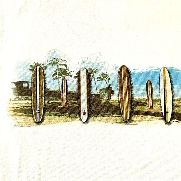 No Bad Days Vintage T Shirt Surf City Beach Board Graphic Cotton XL Mens 90s Y2K - Picture 5 of 12